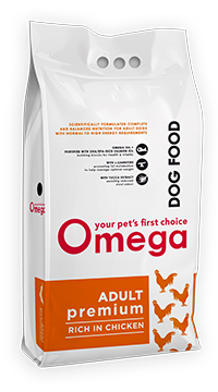 Omega Dog Food | Adult Premium | Rich in Chicken
