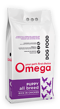 Omega Dog Food | Puppy All Breed | Rich in Chicken